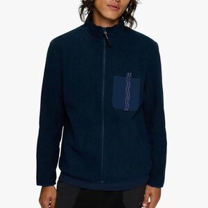 Merrell Men's Dark Blue Zip-Up Sweater